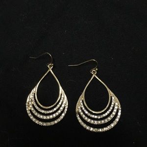 Gold and Silver earrings
